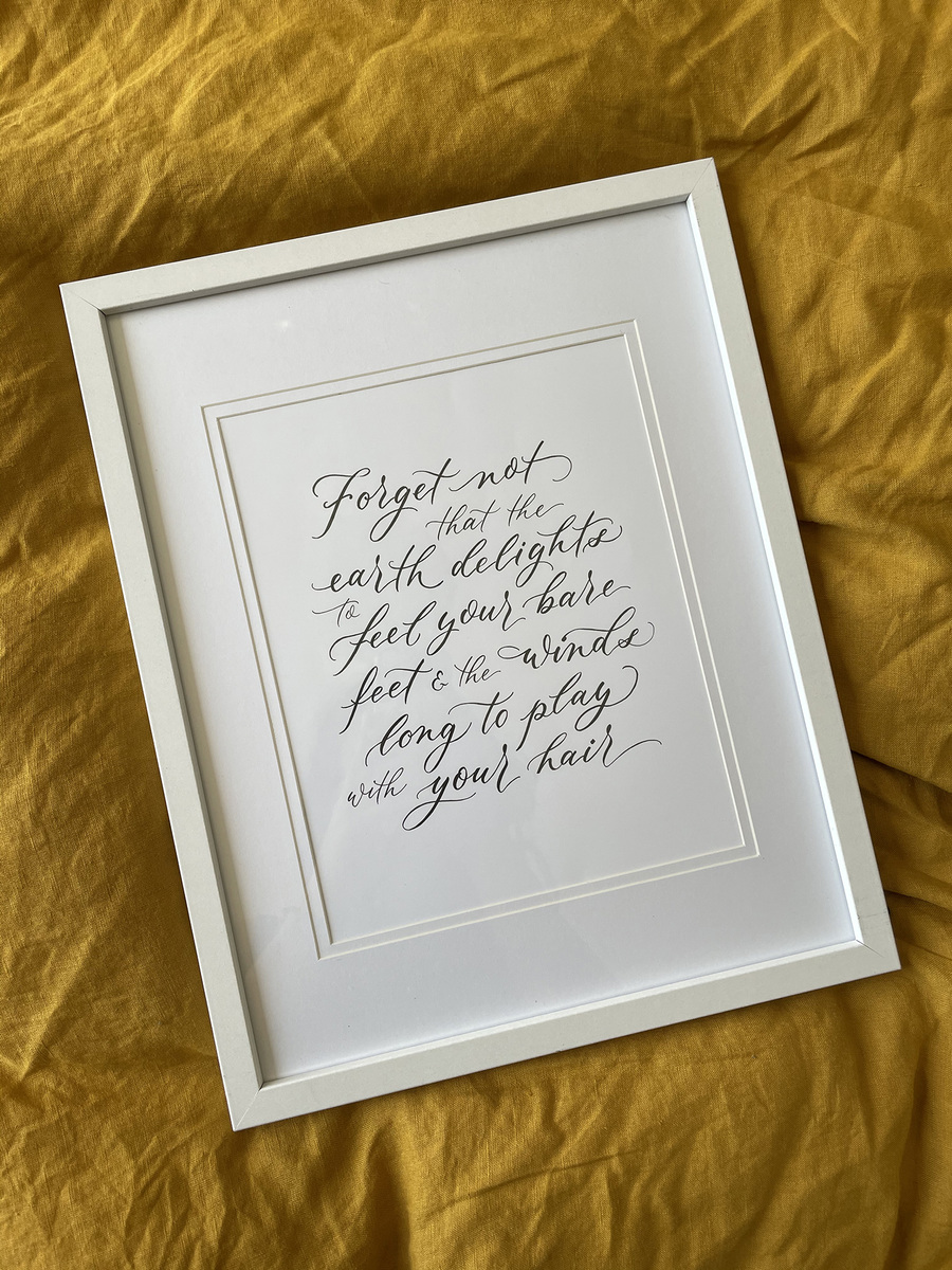 Kim Barin Hand Lettering Services