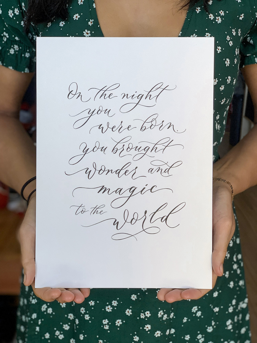 Kim Barin Hand Lettering Services