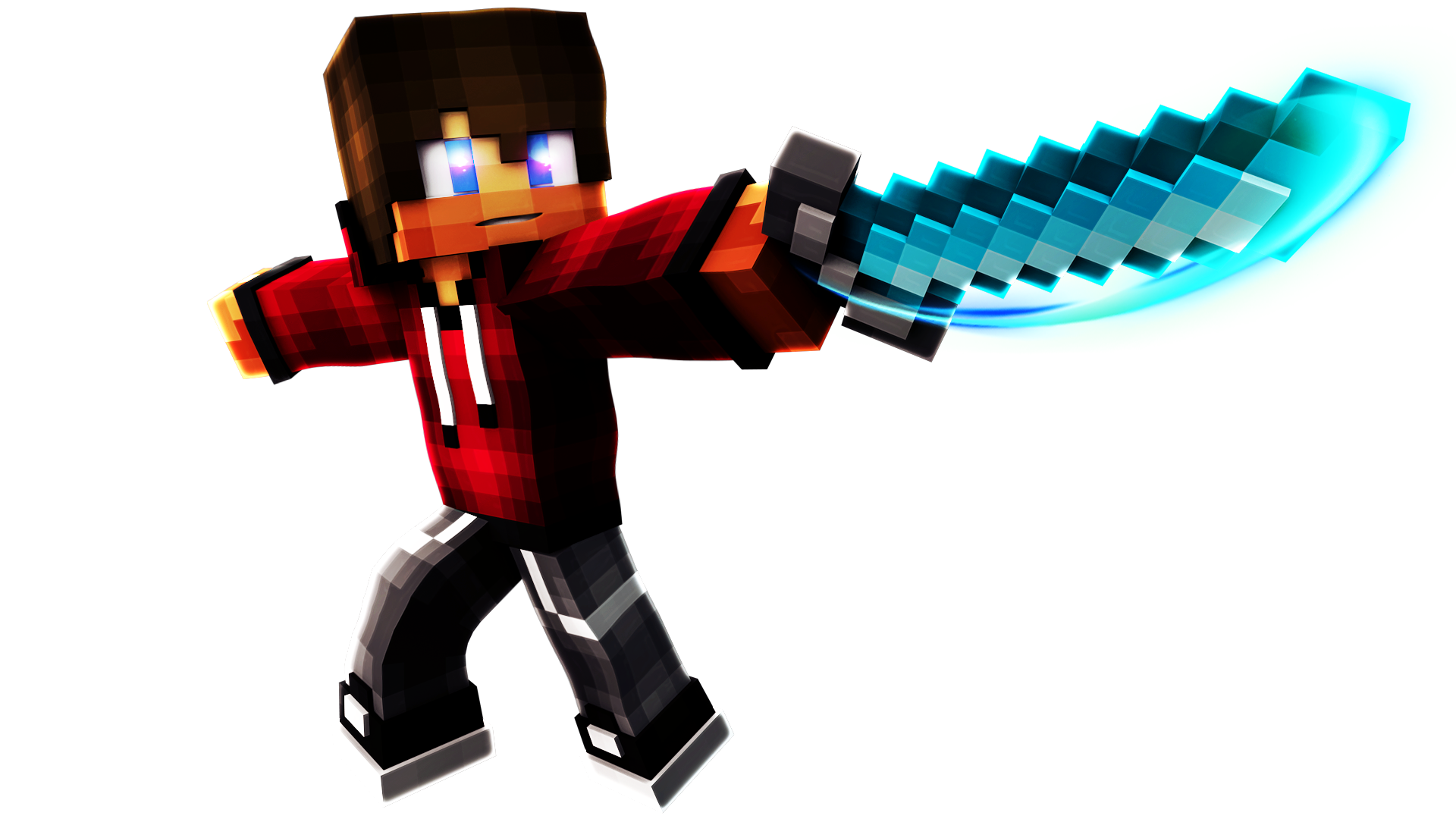 Transparent Render Extruded W Effects